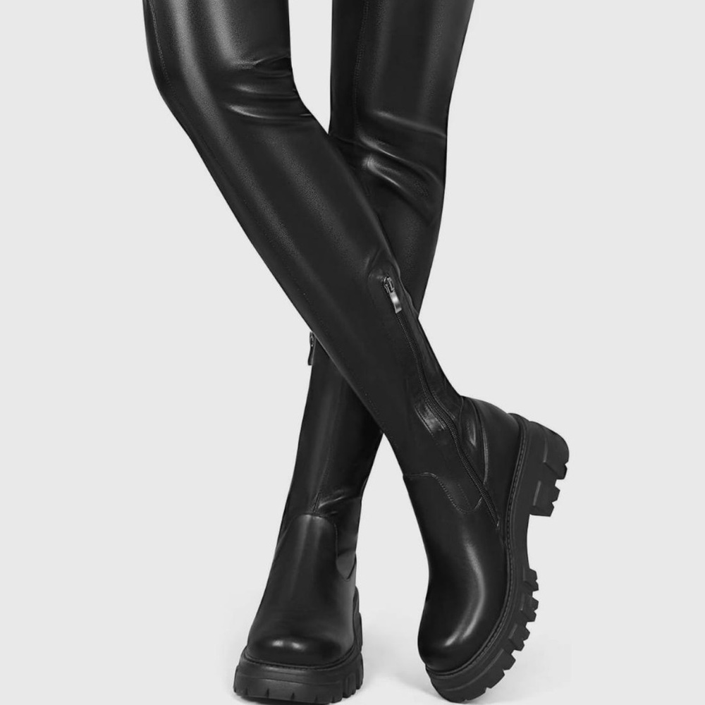 BRAND NEW!!! Zara Black Heeled Boots for Women